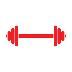Sports gym equipment. Dumbbell - Vector icon isolated. Vector simple flat graphic hand drawn illustration. The isolated object on a white background. Vector illustration. Eps file 19.