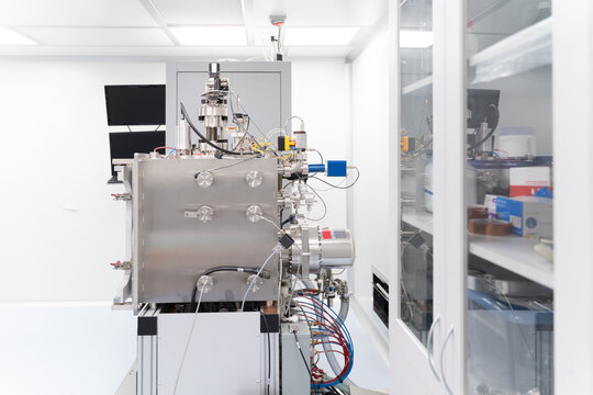 Scientific Equipment At Optical Coatings Laboratory