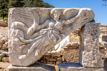 Timeless Grace: The Winged Nike of Ephesos - Ancient Splendor in Turkey