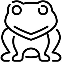 frog line icon
