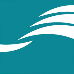 abstract background with waves