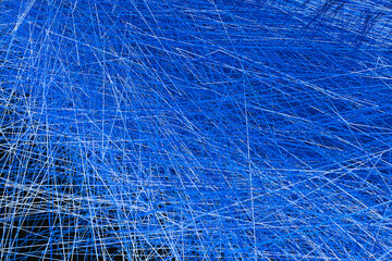 Blue background with white lines