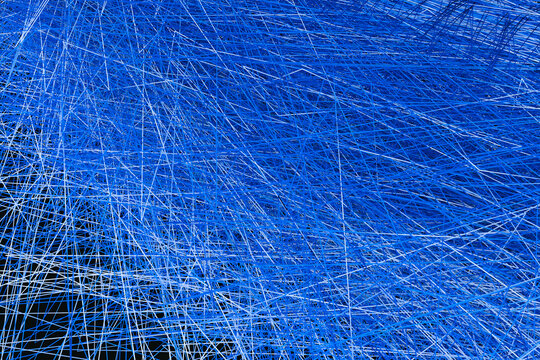 Blue background with white lines