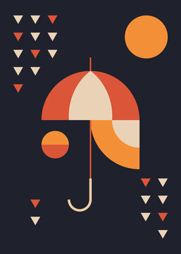 Abstract umbrella.