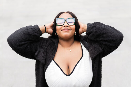 Portrait of empowered young woman