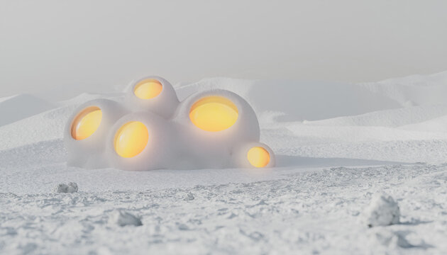 Surreal Igloo 