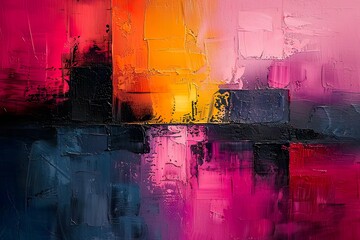 The abstract artistic background