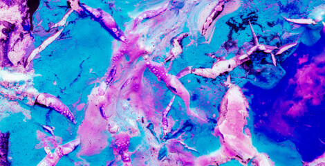 Marbled Marvels: A Visual Delight of Texture and Color in Liquid Art
