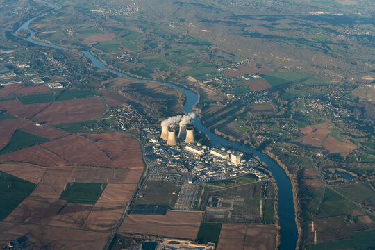 Bugey Nuclear Power Plant. 
