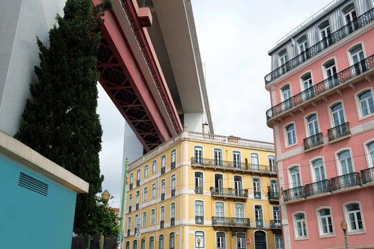 Streetscape in Lisbon
