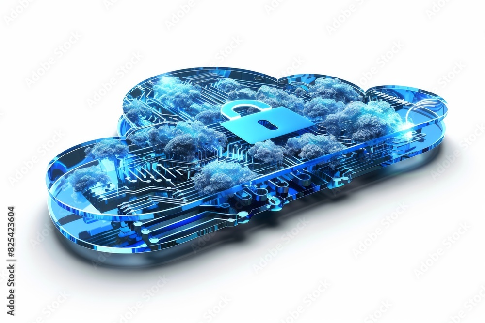 Aufkleber advanced cloud security technology integrating multiple devices for robust data protection and secur