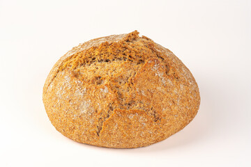 Rustic wheat flour bread