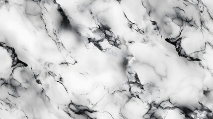 Abstract White and Black Marble Texture