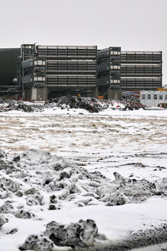 DAC Direct Air Capture carbon scrubber technology built in Iceland