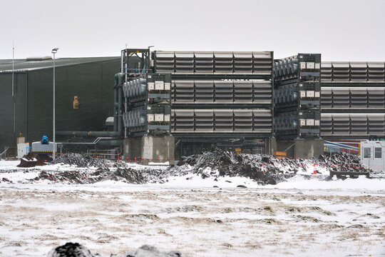 Carbon capture infrastructure under construction