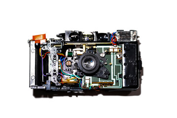 inside an analog camera 