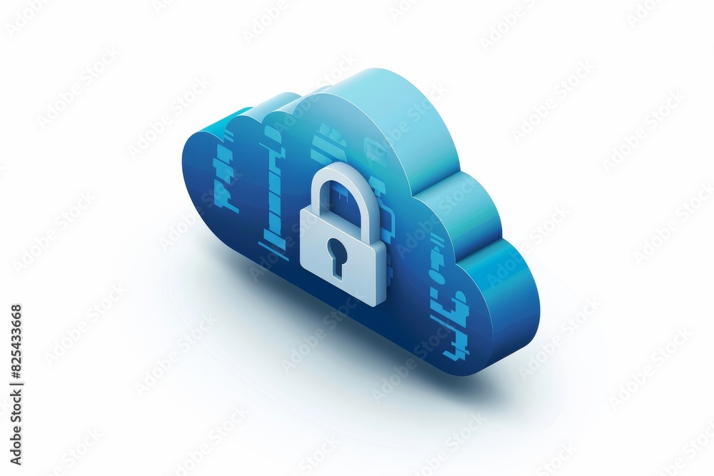 Poster comprehensive cloud security solutions providing robust data protection, privacy, and advanced encry