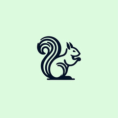 squirrel logo icon concept design © rifai_art