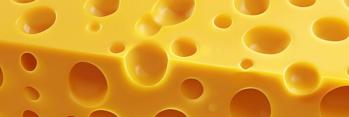 close-up cheese with holes. delicious background with a piece of cheese