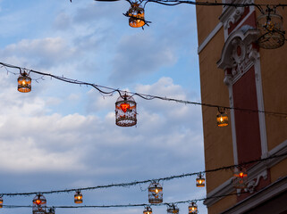 lamp with a heart