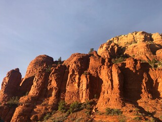 red rock, Sedona, outdoors, mountain, landscape