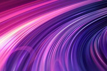 Fototapeta premium Purple and pink abstract background with curved lines for your presentation design Generative AI