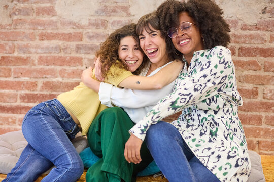 portrait of happy female business team - Powered by Adobe