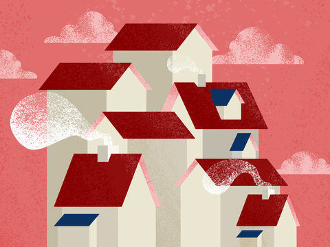 Creative design of multiple dwelling buildings in city