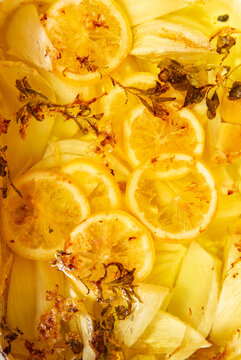 Lemon and fennel confit