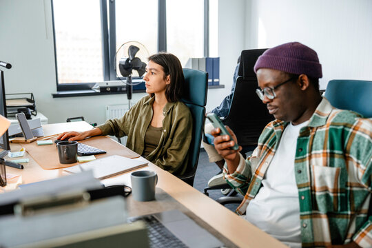 Teamwork in the office