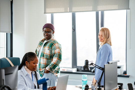 Teamwork in the office
