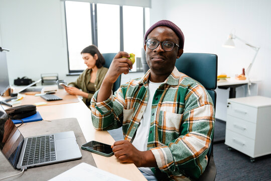 Portrait of a man in the office