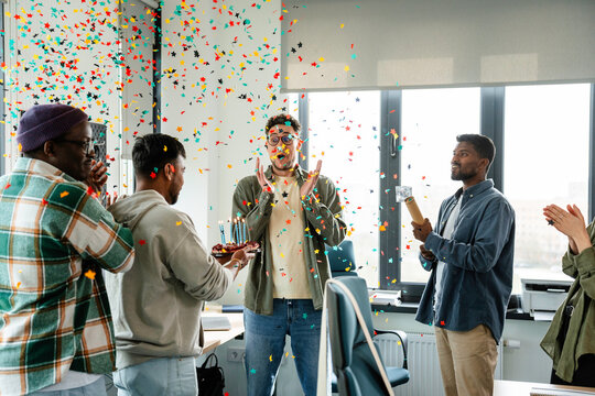 A party at the office.