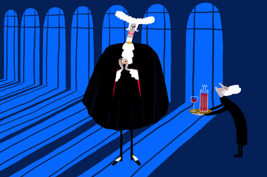 Dracula and the servant