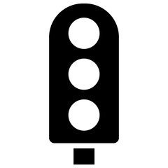 traffic light solid icon