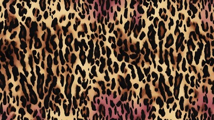  Leopard skin texture, animal background, modern print