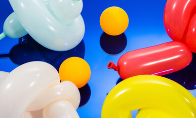 Balloons and colours