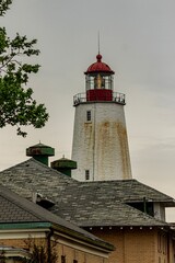 lighthouse on the coast