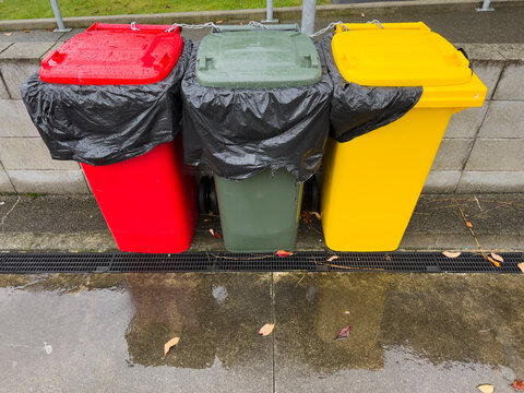 Recycling bins
