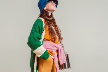 back to school fashion portrait 