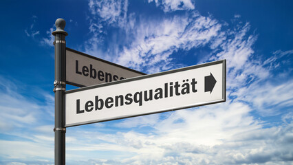 Signposts the direct way to quality of life