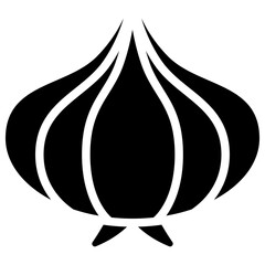 onion solid icon