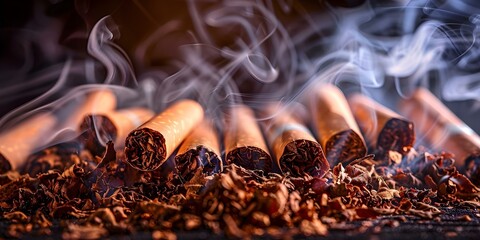 World No Tobacco Day raises awareness for lung health and smokefree living. Concept Health Awareness, Anti-Tobacco Campaign, Lung Health, Smokefree Living