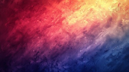 Rainbow Colored Background With Water Droplets