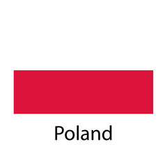 Flag of Poland 5:8