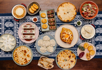 Georgian Culinary Delights, A Traditional Feast Awaits