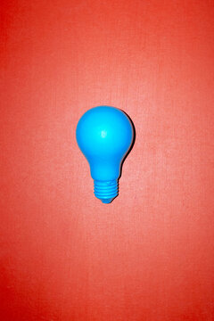 Conceptual photo of light bulb representing new idea, ideation, eureka