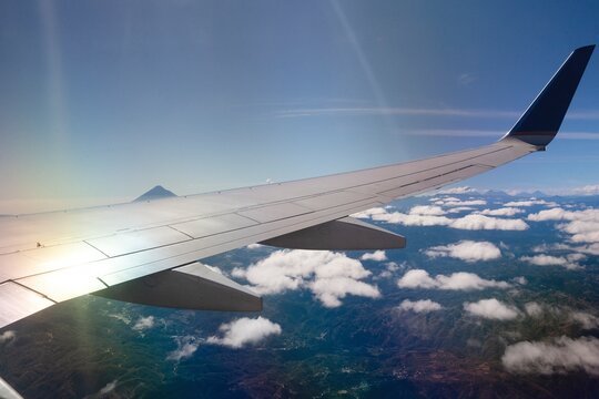 Aerial View over Guatemalan Mountains