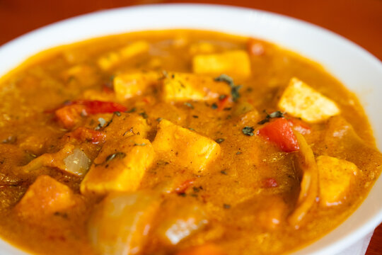 Matar Paneer Mutter Masala On The Plate