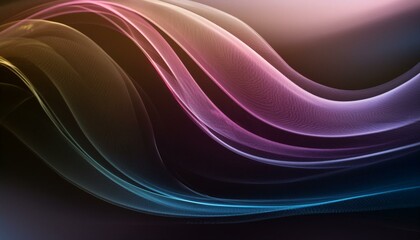 Liquid Wavy Shapes in Blue and Purple Background